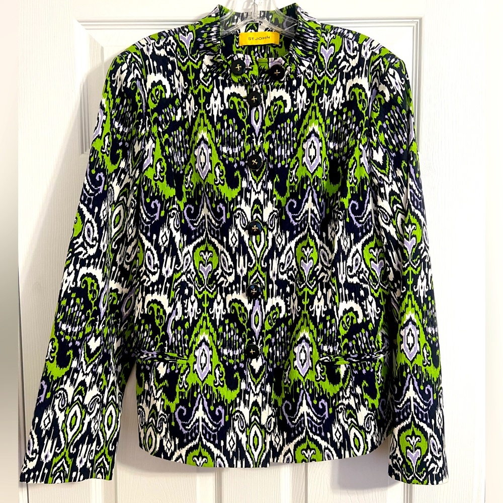 St John Jacket made with silk